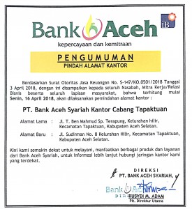 Berita Seputar Bank Aceh Bank Aceh Page 17