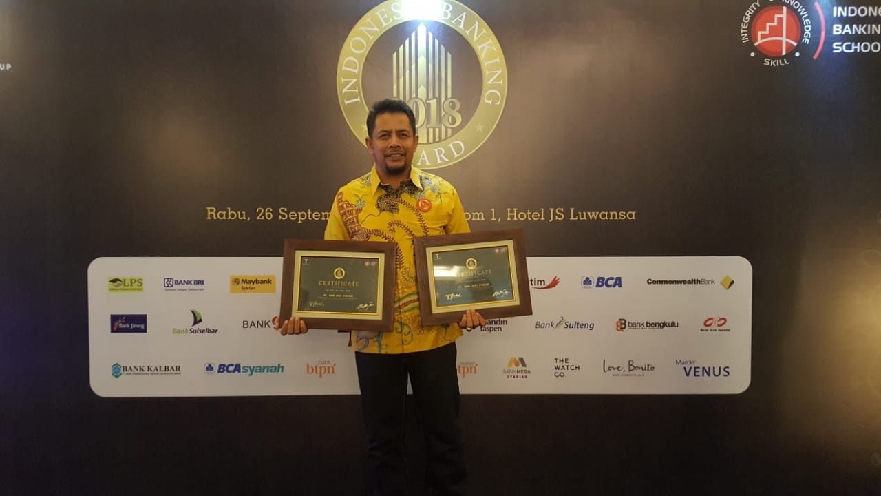 Bank Aceh Raih Dua Penghargaan Iba 2018 Bank Aceh