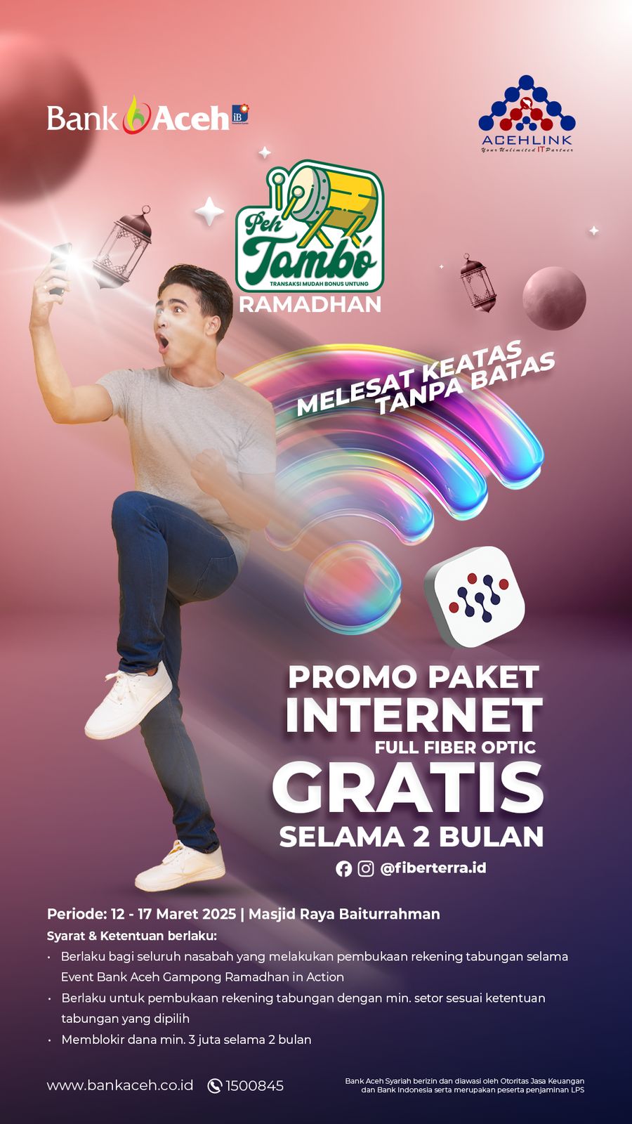 Kupon Internet Promo Paket Internet - Bank Aceh